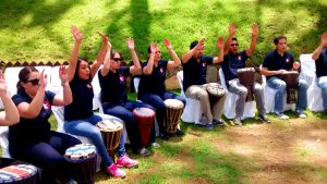 Musicoterapia con Tambores