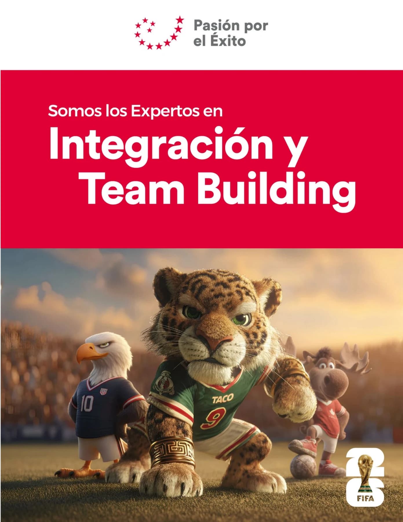 Portada del Catálogo General de Servicios de Pasión por el Éxito