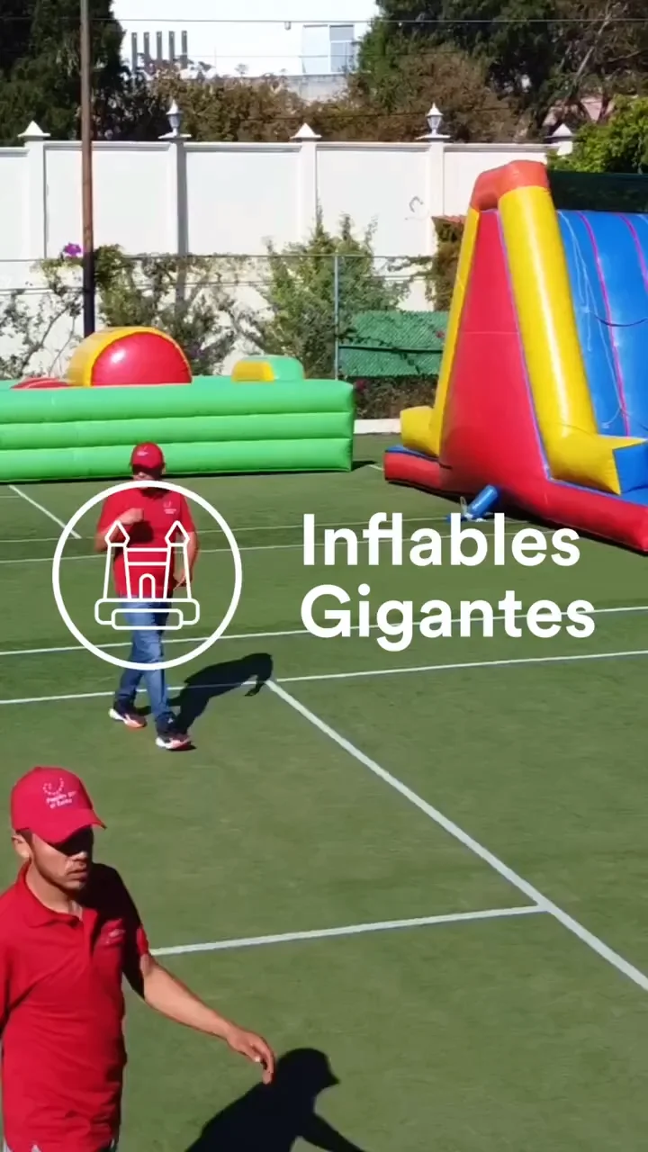 Rally Inflables Gigantes | Video vertical de Team Building